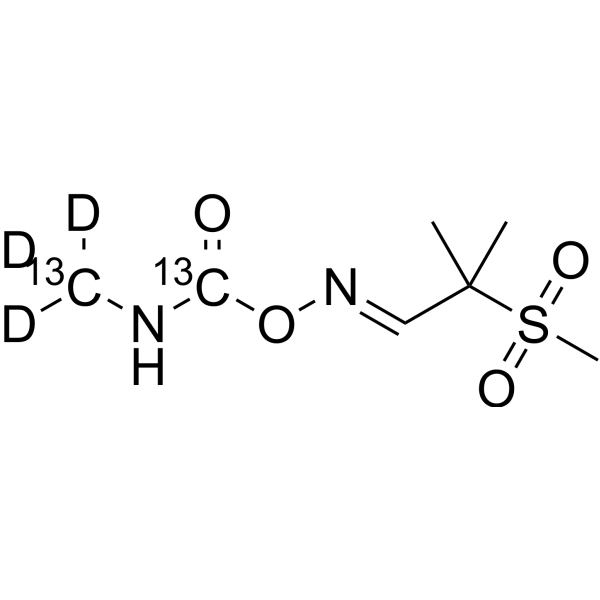 Aldicarb sulfone-13C2,d3 (aldicarb sulfone 13C2,d3) 1261170-76-6